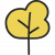 Das Logo von tutgut Naturprodukte zeigt einen gelben Baum.